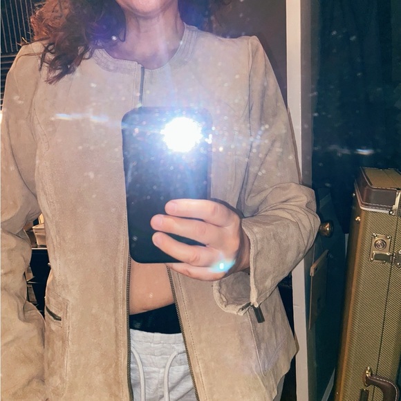 Suede Leather Jacket - Picture 4 of 4